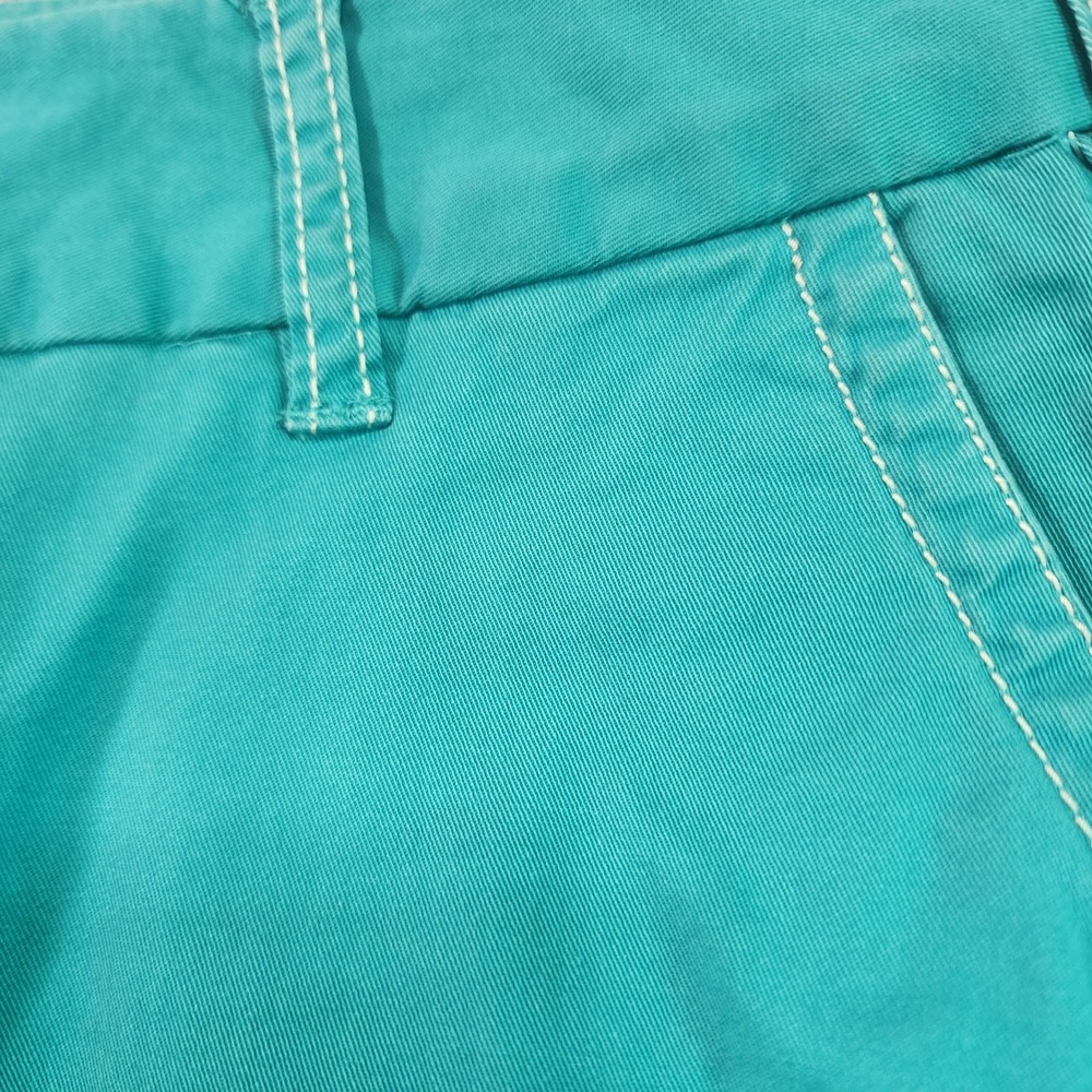 Merona Womens Size 6 Teal Cotton Mini Skirt Coastal Y2K - Picture 8 of 10